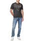 ფოტო #4 პროდუქტის Men's Talop Faded Short Sleeve Crewneck Tiger Graphic T-Shirt