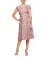 Rosette A-Line Dress