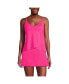 ფოტო #1 პროდუქტის Women's DDD-Cup Chlorine Resistant Tulip Hem Tankini Swimsuit Top