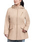 Фото #1 товара Women's Plus Size Hooded Water-Resistant Anorak Coat