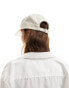 ASOS DESIGN linen mix cap