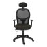 Офисный стул с изголовьем Jorquera P&C I840CTK Чёрный