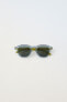 TRANSPARENT RESIN SUNGLASSES