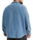 Фото #2 товара Men's Big & Tall Classic Western Long Sleeve Denim Shirt