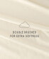 Фото #9 товара Expressed In Embossed by The Home Collection Checkered 4 Piece Bed Sheet Set, King
