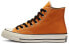 Converse 1970s Chuck Taylor All Star Hi Orange 163331C Retro Sneakers