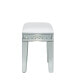 Medium-Density Fibreboard Wood Glam Stool