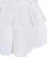 ფოტო #6 პროდუქტის Baby Girls Tiered Eyelet Round Neck Dress