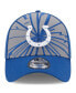 Фото #3 товара Men's Gray, Royal Indianapolis Colts Shattered 39THIRTY Flex Hat