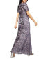 ფოტო #4 პროდუქტის Women's Sequined A-Line Dress
