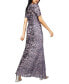 Фото #4 товара Women's Sequined A-Line Dress