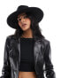 Фото #4 товара & Other Stories wool blend fedora hat in black