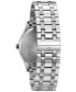 ფოტო #3 პროდუქტის Men's Stainless Steel Bracelet Watch 40mm 96B261