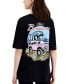 ფოტო #2 პროდუქტის Juniors' Cotton Ford Bronco Boyfriend Tee