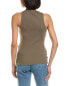 Фото #2 товара James Perse Cutaway Rib Tank Women's