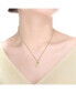 Фото #2 товара Stylish 14K Gold Plated Initial Necklace.