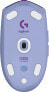 Фото #9 товара Logitech G G305 LIGHTSPEED Wireless Gaming Mouse - Right-hand - Optical - RF Wireless + Bluetooth - 12000 DPI - 1 ms - Lilac