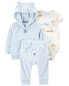 Baby 3-Piece Dog Little Jacket Set 12M