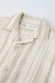 Striped rustic shirt