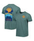 Фото #2 товара Men's Green Missouri Tigers Lake Life Comfort Color T-shirt