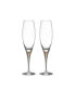 Фото #1 товара Intermezzo Gold Champagne Glass, 2-pack
