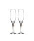 Intermezzo Gold Champagne Glass, 2-pack