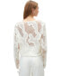 Фото #3 товара Women's Scallop Embroidered Top