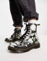 Фото #1 товара Dr Martens 1460 Pascal boots in floral shadow print