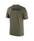 Фото #3 товара Men's Olive Oklahoma Sooners Military-Inspired Pack T-shirt