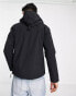 Фото #4 товара Napapijri Rainforest Sum 3 water repellent overhead hooded jacket in black