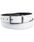 Men's Reversible Textured Dress Belt, Created for Macy's