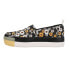 Фото #3 товара TOMS Alpargata Boardwalk Floral Platform Womens Black Sneakers Casual Shoes 100