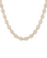 Фото #1 товара Gold-Tone Pavé Link Statement Necklace, 16" + 2" extender