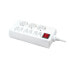 Фото #1 товара LogiLink LPS201 - 1.5 m - 9 AC outlet(s) - IP20 - White - RoHS - 250 V