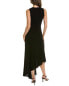 Halston Lena Midi Dress Women's Black 2