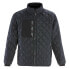 Men's Insulated Diamond Quilted Jacket with Fleece Lined Collar
