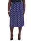 ფოტო #4 პროდუქტის Women's Printed Ity Pull-On A-Line Skirt