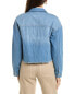 Фото #2 товара Pascale La Mode Frayed Denim Jacket Women's