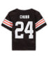 Baby Boys and Girls Nick Chubb Brown Cleveland Browns Game Jersey Коричневый, 12 месяцев - фото #3