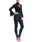 Women's Dea Cut Out Bell Sleeve Bodysuit