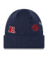 Фото #2 товара Big Boys and Girls Navy New England Patriots Identity Cuffed Knit Hat