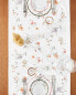 Фото #5 товара Cotton table runner with lace trim