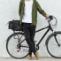 Фото #5 товара Torba rowerowa na bagażnik z paskiem na ramię 9l pokrowiec przeciwdeszczowy czarny
