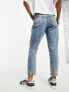 Фото #3 товара ASOS DESIGN Petite slim mom jeans in mid blue