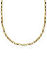 Фото #1 товара Italian Gold 18" Curb Link Chain Necklace (3-1/6mm) in Solid 14k Gold