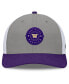 ფოტო #3 პროდუქტის Men's Gray/Purple Washington Huskies Rob Trucker Adjustable Hat