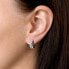 The crescent earrings 31118.1 crystal