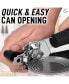 Soft Edge Can Opener With Stainless Steel Blades and Large Turn Knob