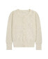 ფოტო #1 პროდუქტის Girls Mia Classic Cotton Lace Cardigan