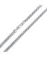 ფოტო #1 პროდუქტის Solid .925 Sterling Silver 150 Gauge 5MM Heavy Curb Miami Cuban Chain Necklace For Men Nickel-Free 24 Inch